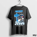 Officials Carolina Panthers Mascot In My Veins Jesus In My Heart T Shirt