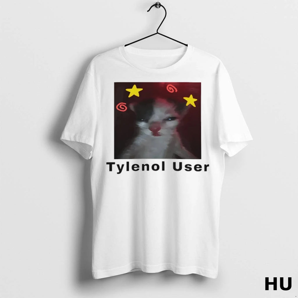 Officials Cat Tylenol Acetaminophen User Funny Meme T Shirt