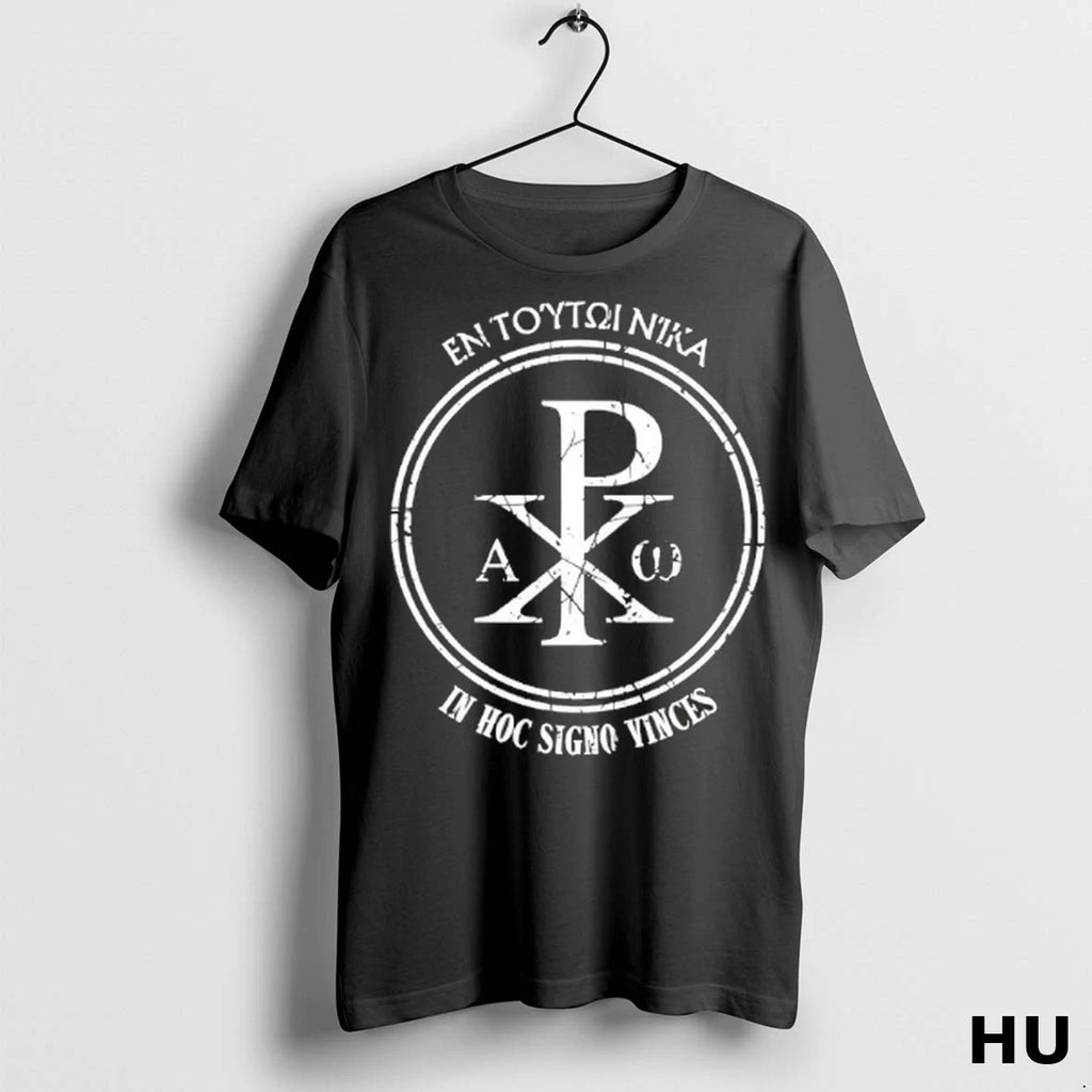 Officials Chi Rho In This Sign Conquer T Shirt