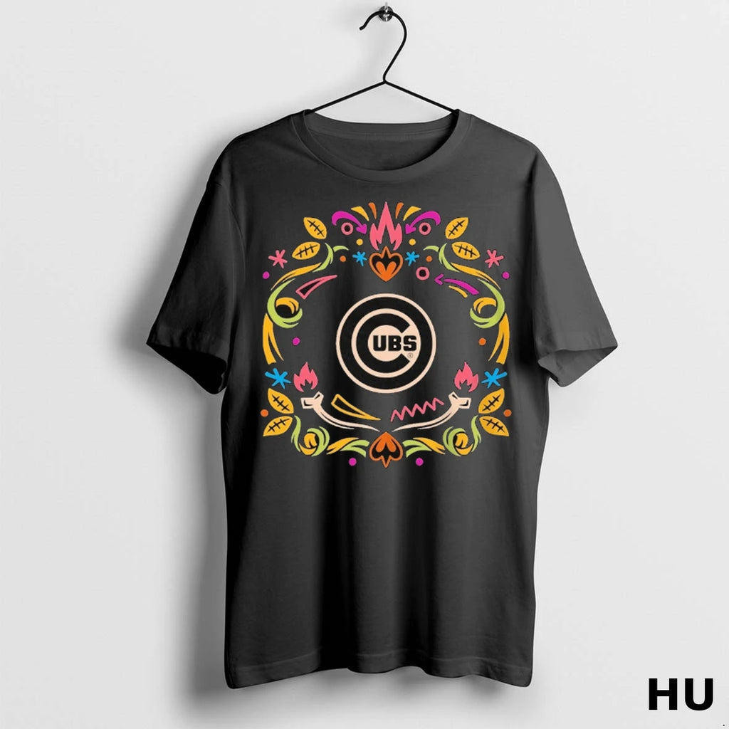 Officials Chicago Cubs Dia De Los Muertos Mlb Celebration T Shirt