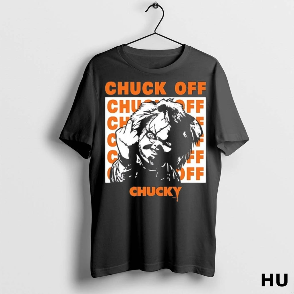 Officials Chucky Chuck Off Stacked Halloween T Shirt