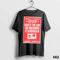 Officials Citizen Detroit Mi October 11 2025 Concert T Shirt