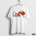 Officials Cleveland Browns Hometown To London Ldn Mascot Ladies T Shirt