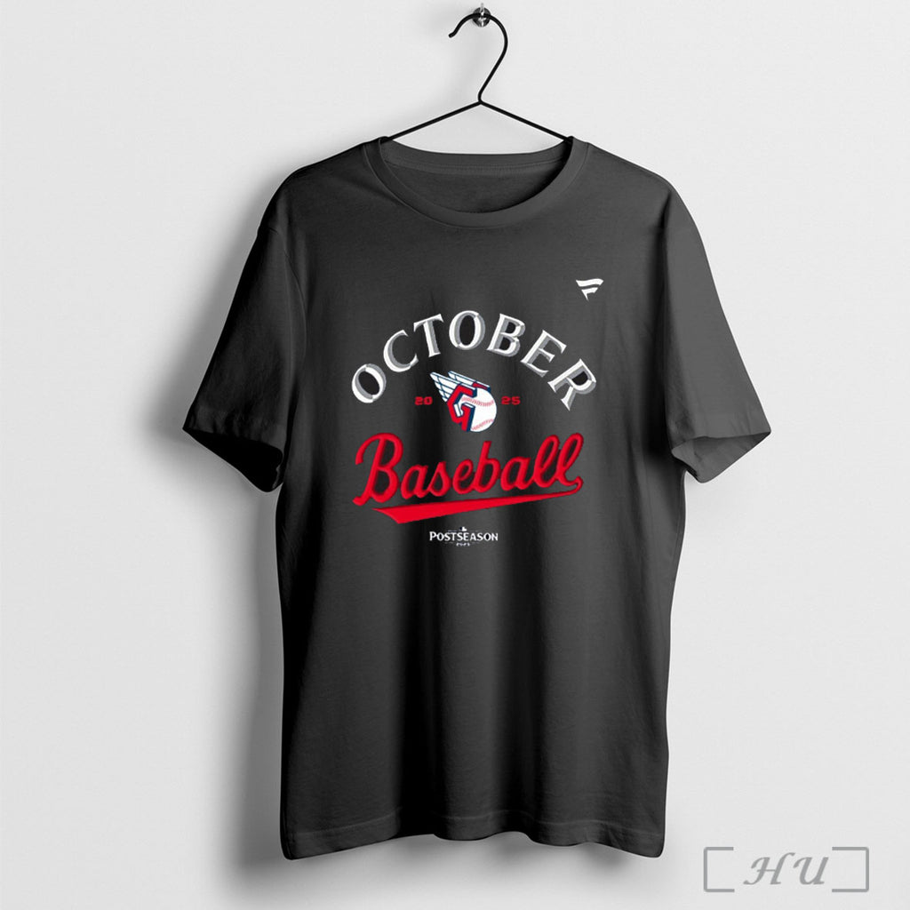 Officials Cleveland Guardians 2025 Mlb Postseason October Baseball T Shirt