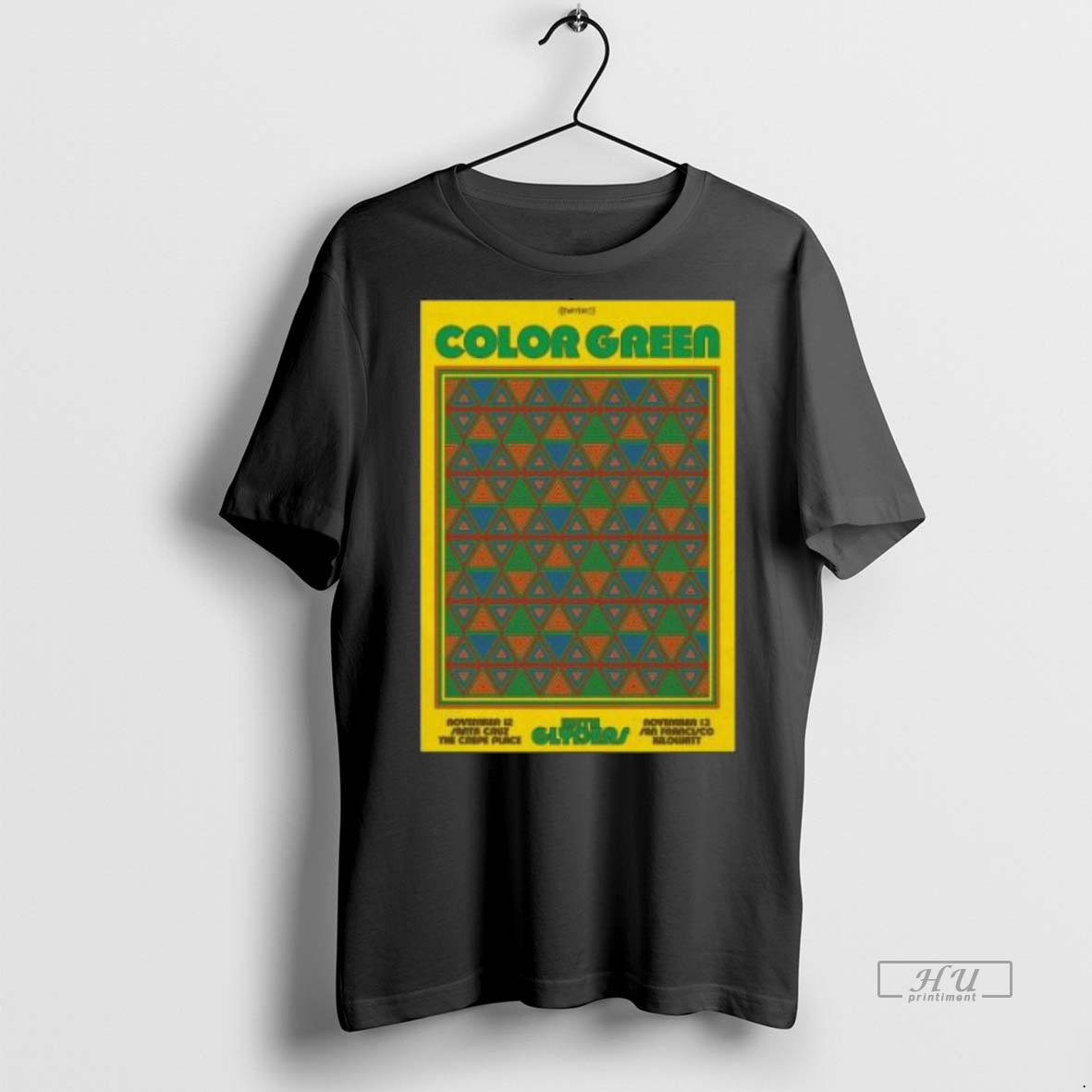 Officials Color Green California November 12 13 2025 Circle Black Premium Tee Shirt Sweater