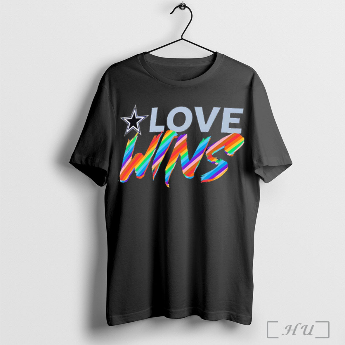 Officials Dallas Cowboys Love Wins Pride T Shirt