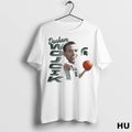 Officials Denham Wojcik Big Head Caricature Michigan State T Shirt