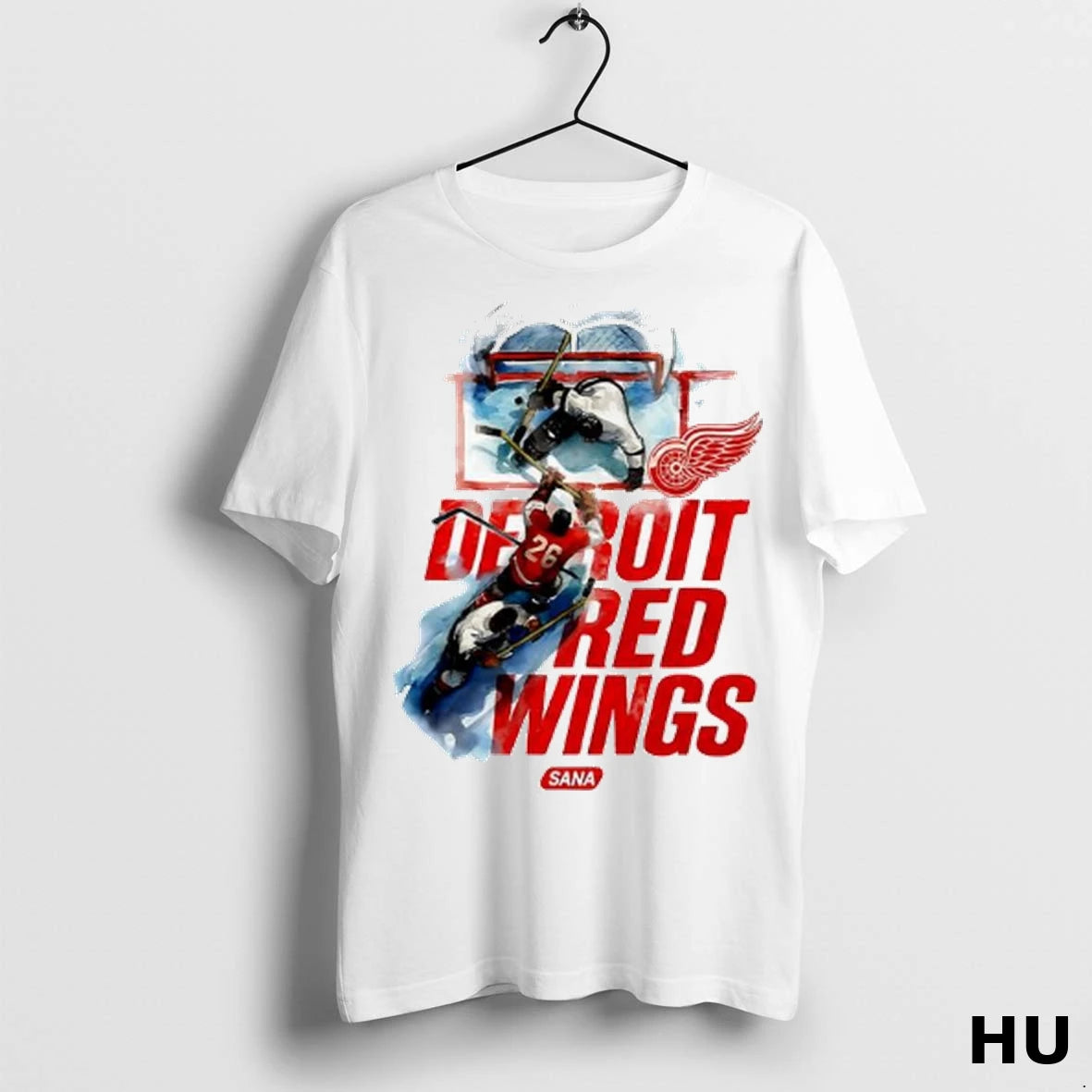 Officials Detroit Red Wings National Hockey League Nhl Ice Hockey Team Ladies T Shirt