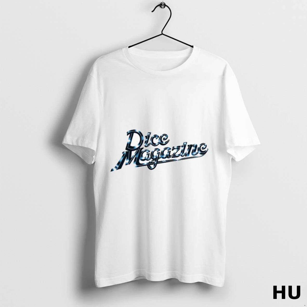Officials Dice Magazine Chrome Logo T Shirt