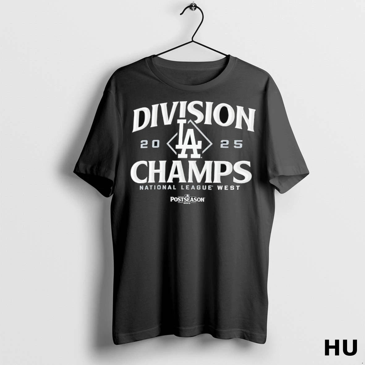 Officials Division Champs Los Angeles Dodgers National League West 2025 Postseason T Shirt