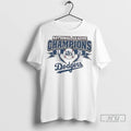 Officials Dodgers National League Champions 2025 Ladies T Shirt