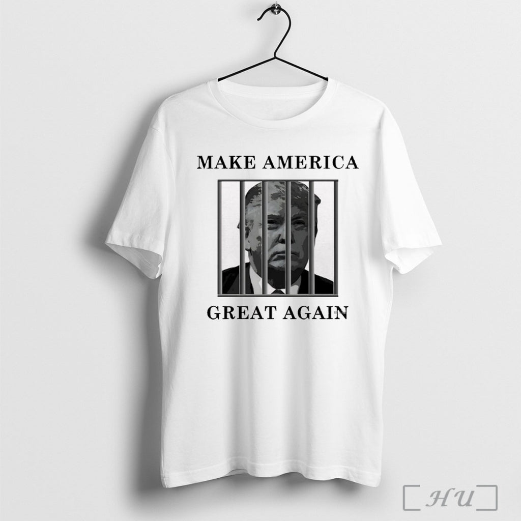 Officials Donald Trump Jail Make America Great Again Funny Political T Shirt