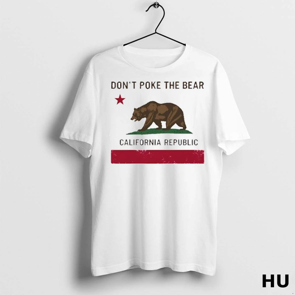 Officials Dont Poke The Bear California Republic Anti Trump T Shirt