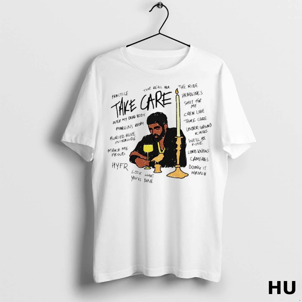 Officials Drake Take Care Sketch Ornaments T Shirt