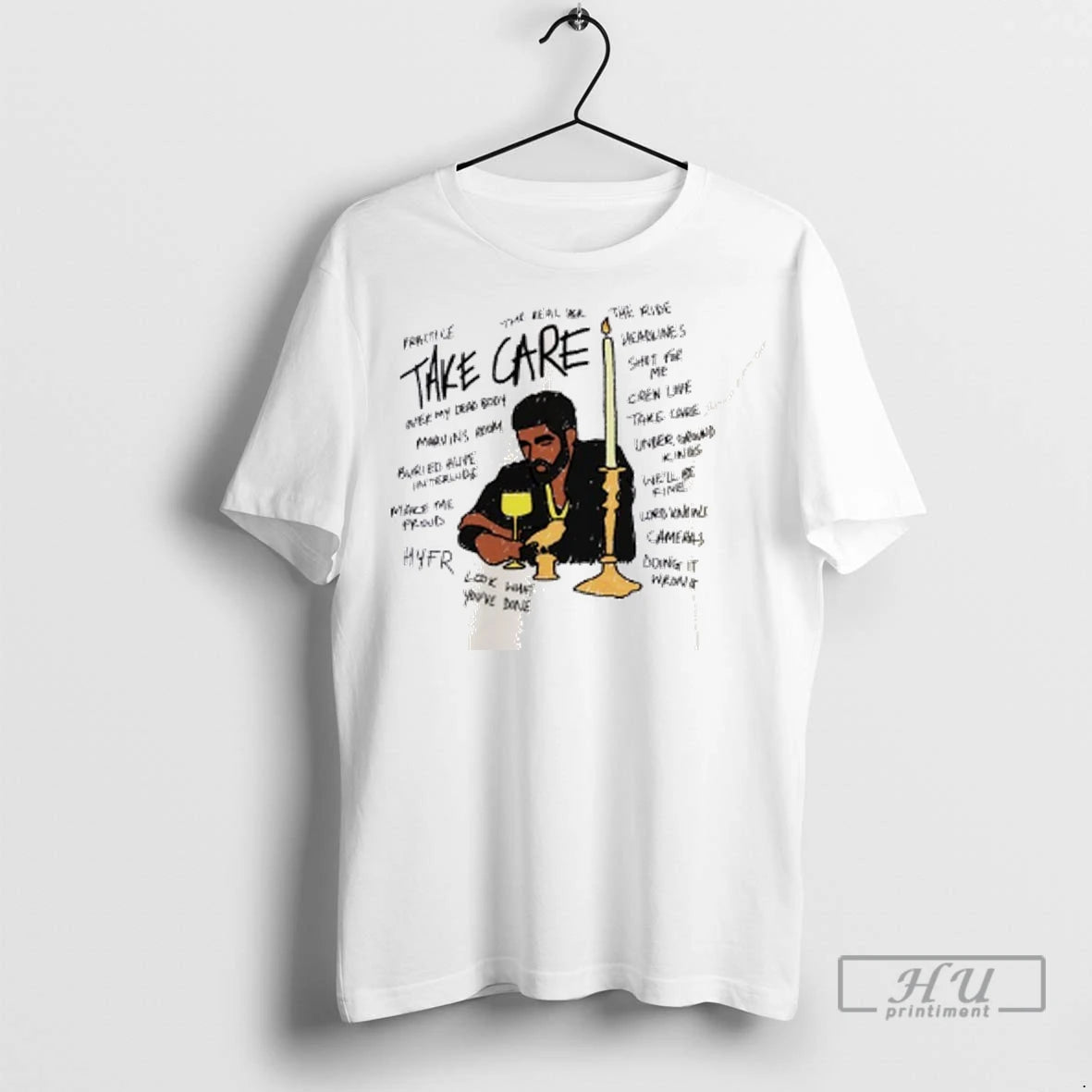 Officials Drake Take Care Sketch T Shirt