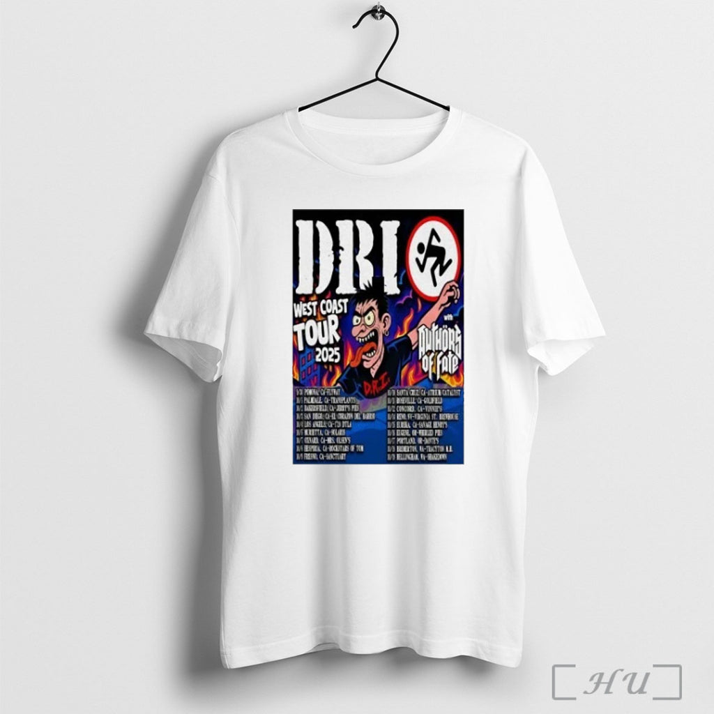 Officials Dri Band 2025 West Coast Tour T Shirt