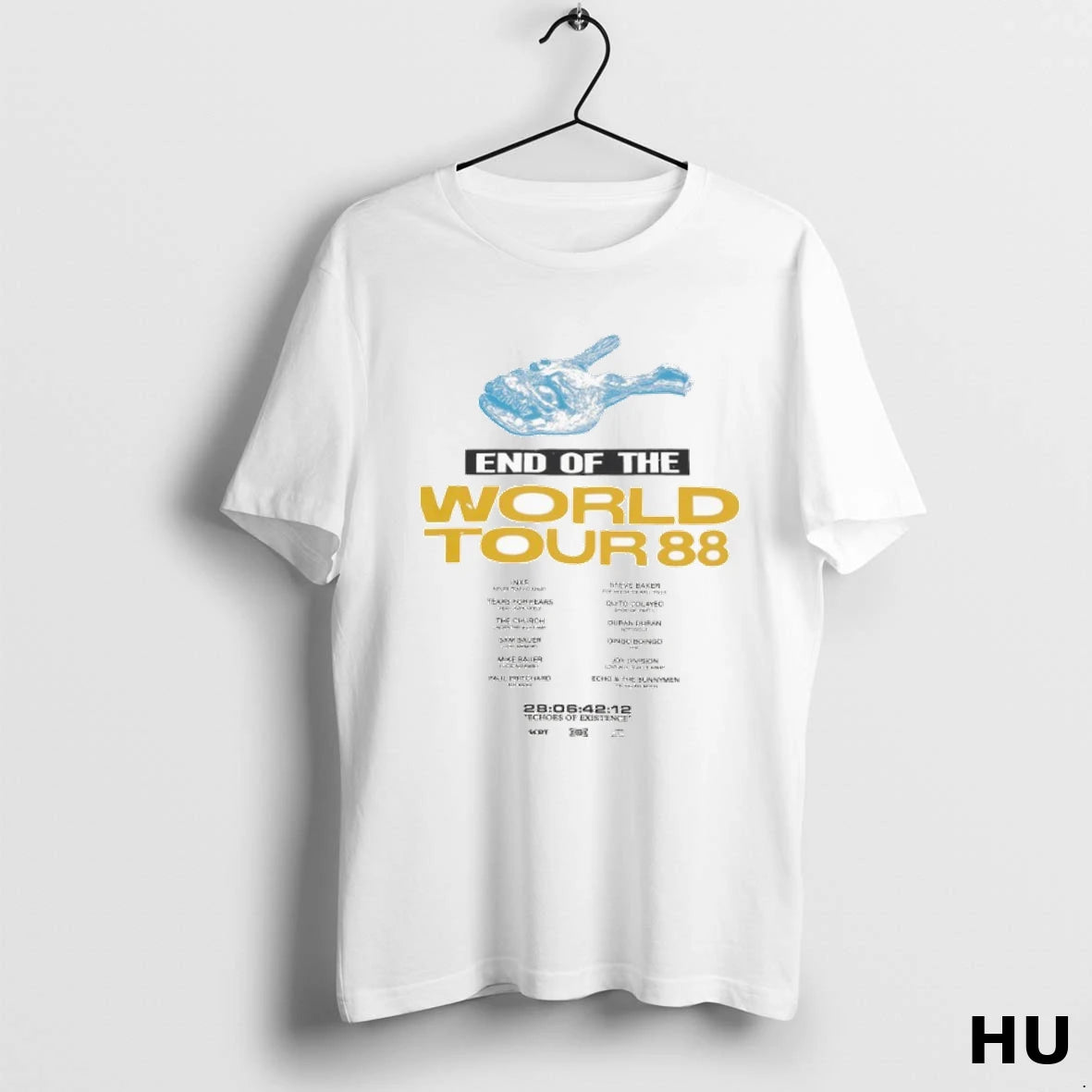 Officials End Of The World Tour 88 Scrt T Shirt