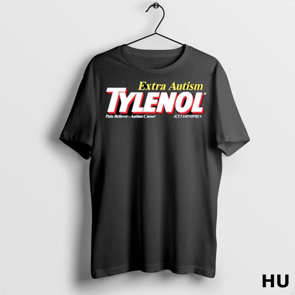 Officials Extra Autism Tylenol Pain Reliever Autism Causer Acetaminophen Ornaments T Shirt