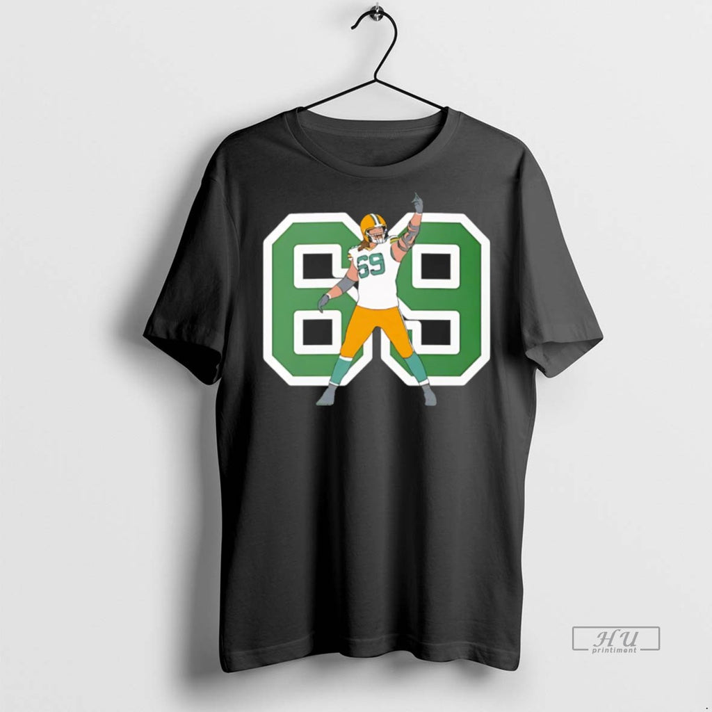Officials Finger Bakh 69 Green Bay Packers Premium Tee Shirt Sweater