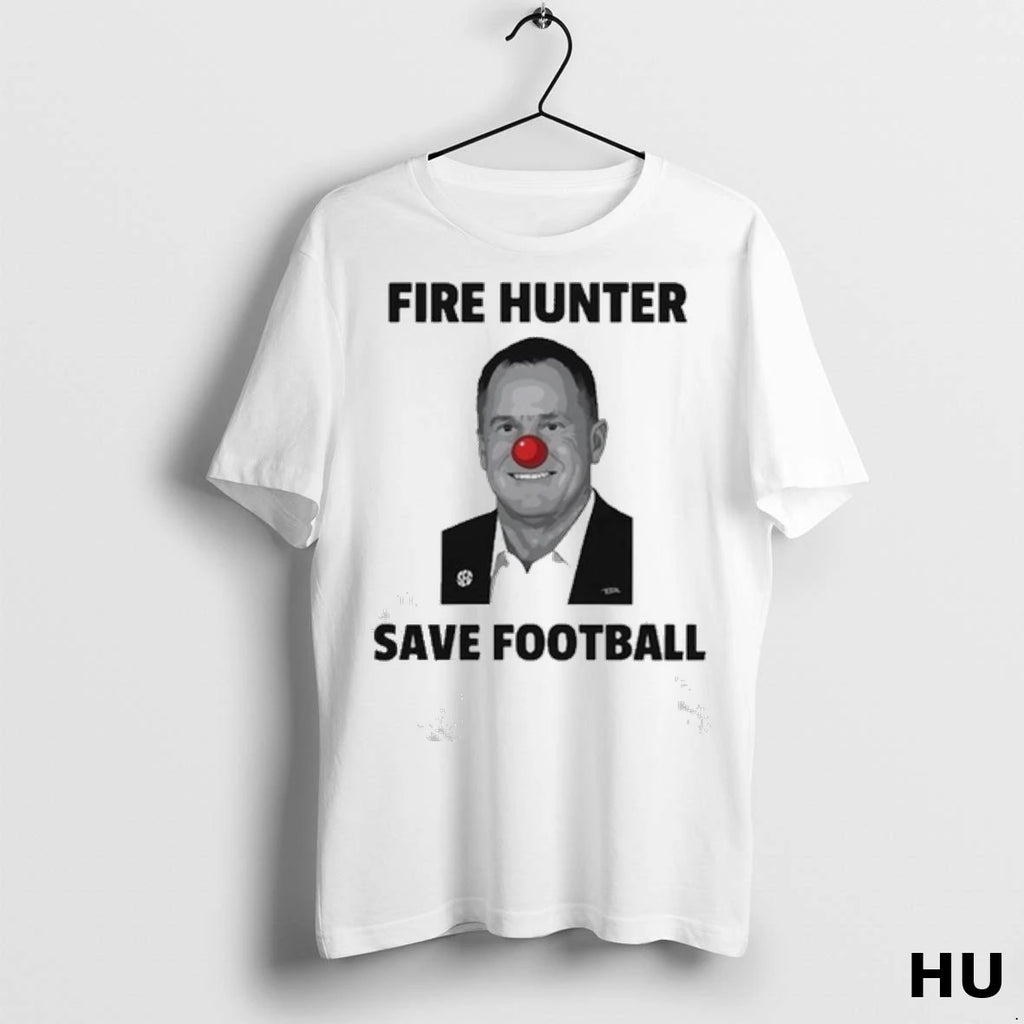 Officials Fire Hunter Save Football Ladies T Shirt
