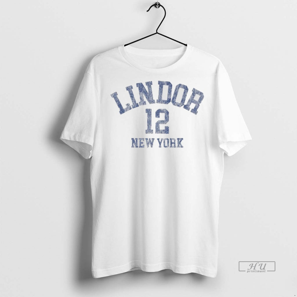 Officials Francisco Lindor 12 New York Mets October Baseball Premium Tee Shirt Sweater