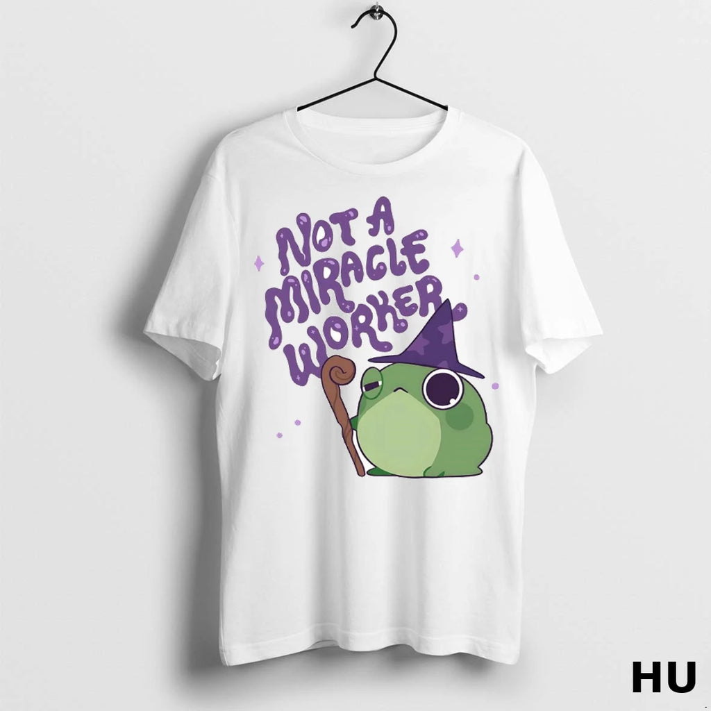 Officials Frog Wizard Not A Miracle Worker T Shirt