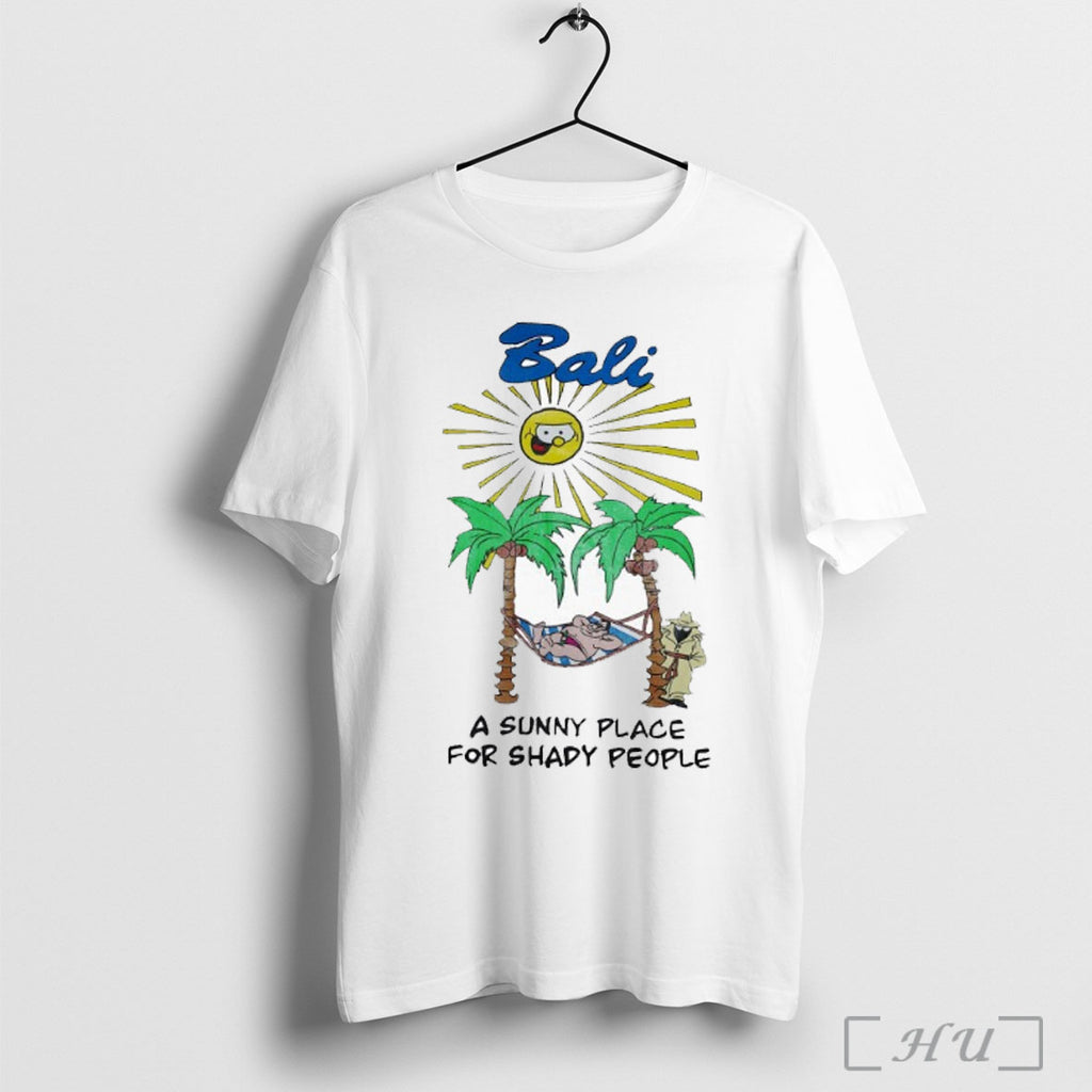 Officials Funguys Bali A Sunny Place For Shady People T Shirt