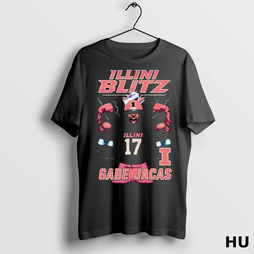 Officials Gabe Jacas Illini Blitz Strong Illinois Football T Shirt