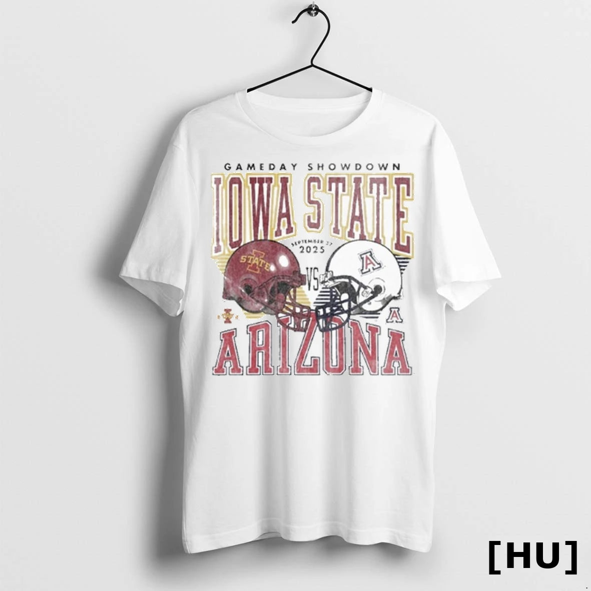Officials Gameday Showdown 2025 Iowa State Vs Arizona Matchup T Shirt