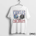 Officials Gameday Showdown 2025 Kansas Vs Cincinnati Matchup T Shirt