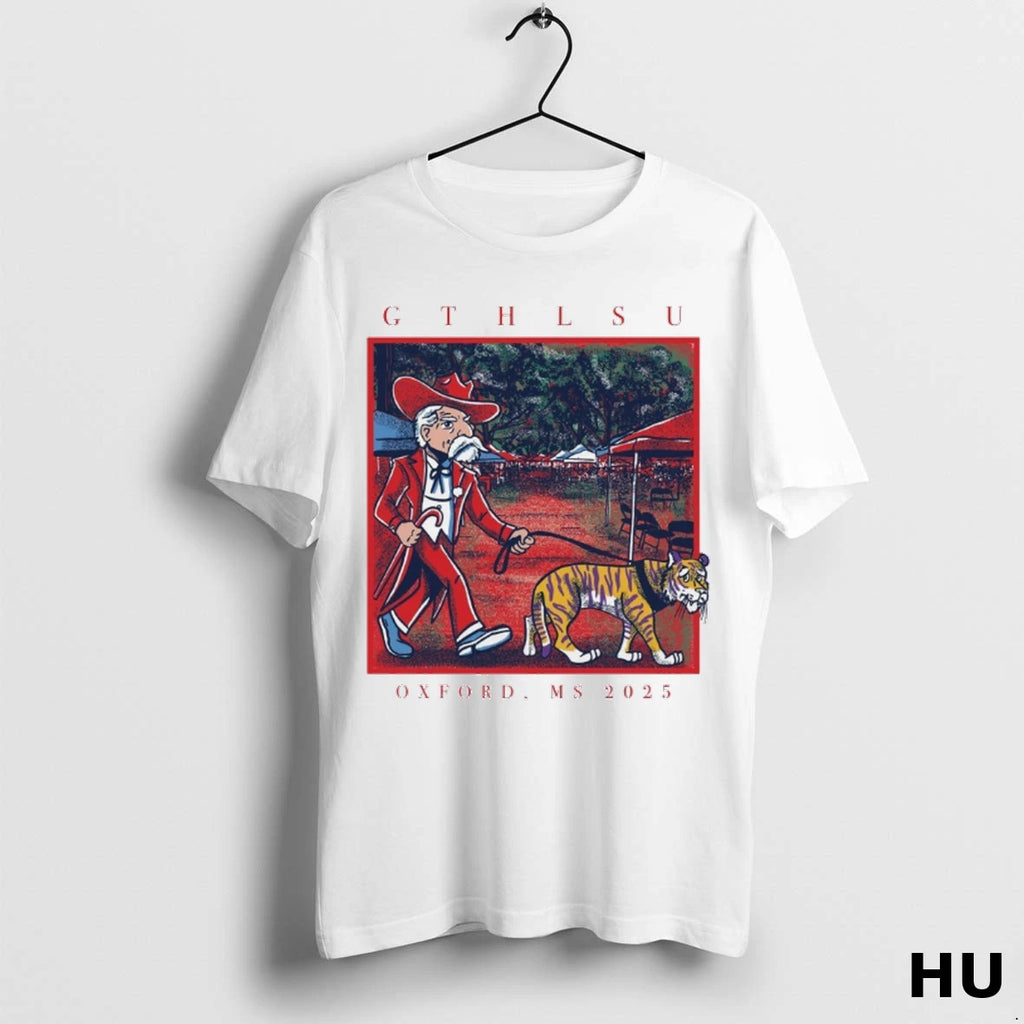 Officials Geaux To Hell Lsu Oxford Ms 2025 T Shirt