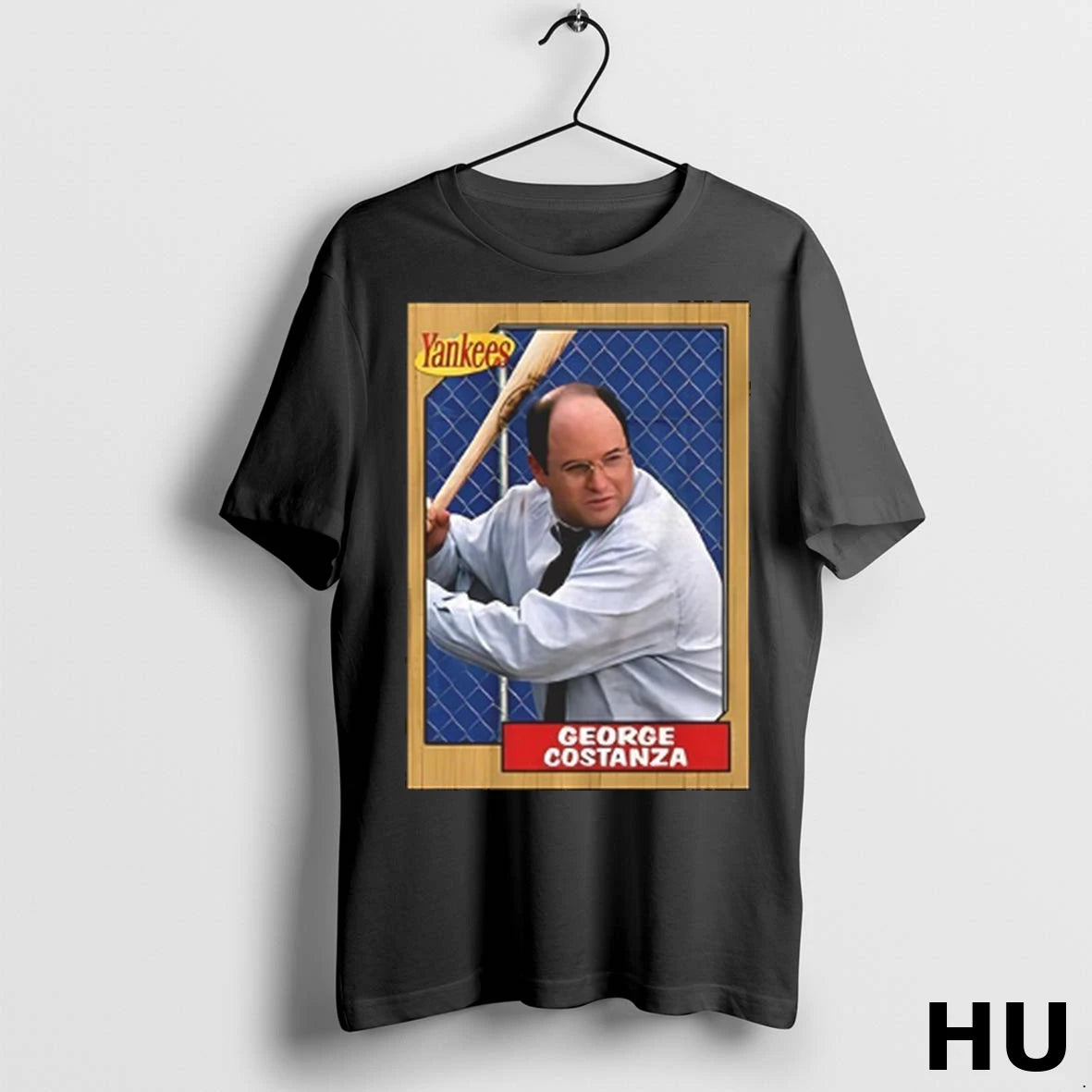 Officials George Costanza Yankees Baseball Card T Shirt