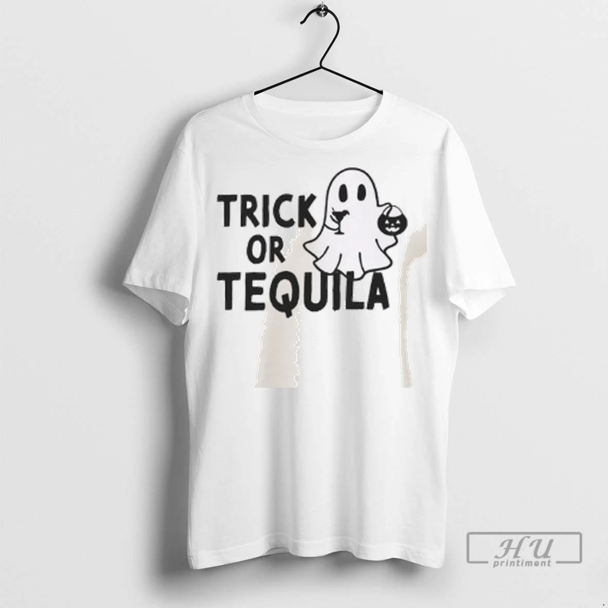 Officials Ghost Trick Or Tequila Halloween T Shirt