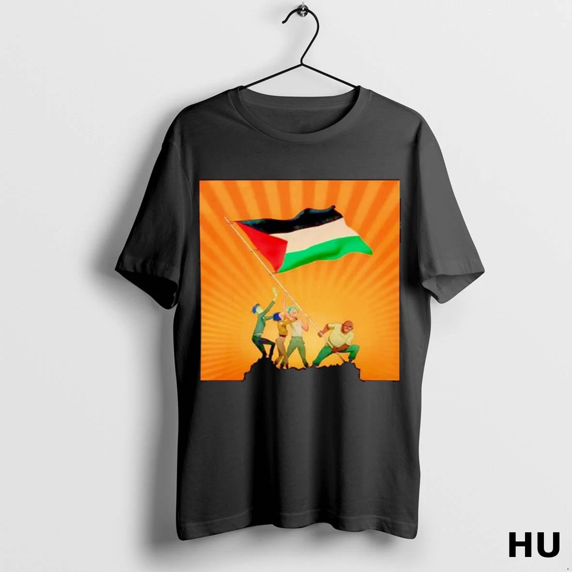 Officials Gorillaz X Together For Palestine Ornaments T Shirt