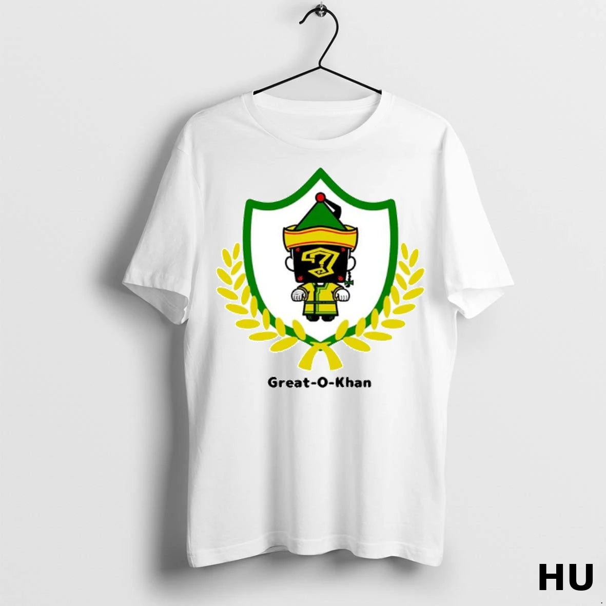 Officials Great O Khan Great Drawn Khan 9 Chibi Logo Ornaments T Shirt