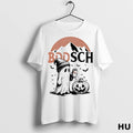 Officials Halloween Boosch Pumpkin Busch Beer Ghost T Shirt
