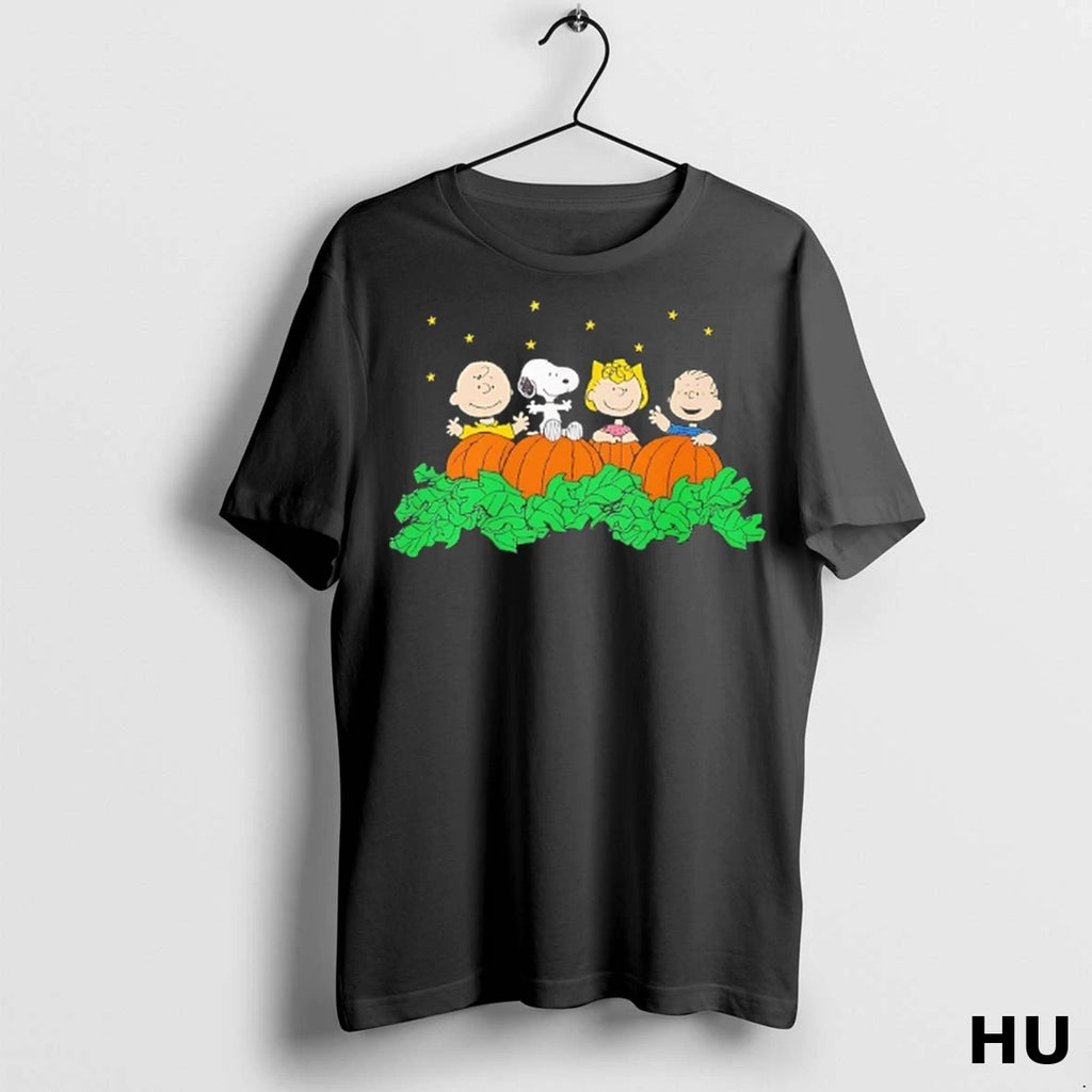 Officials Halloween Peanuts Pumpkin Patch T Shirt