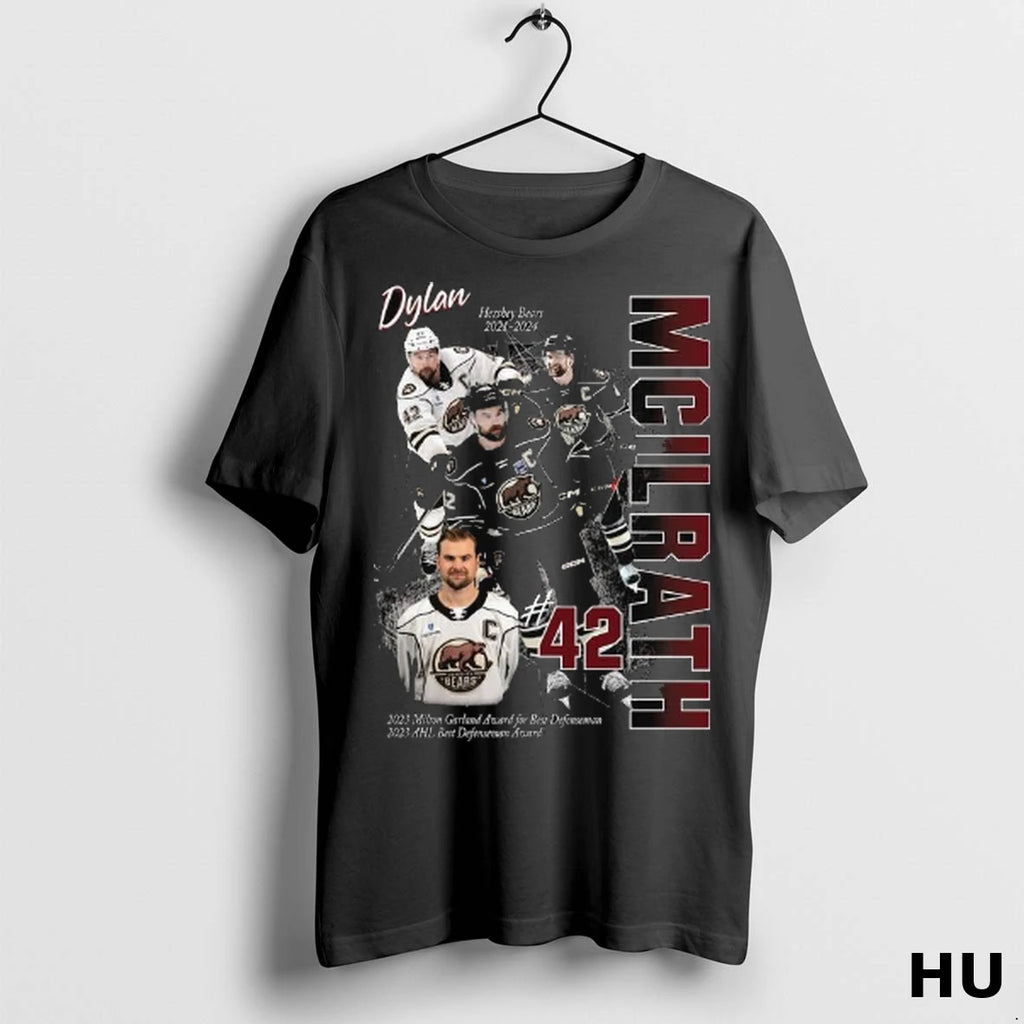 Officials Hershey Bears X Capitals Dylan Mcilrath Player Long Sleve T Shirt