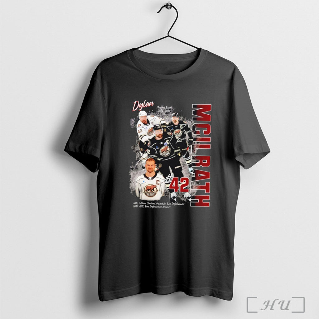 Officials Hershey Bears X Capitals Dylan Mcilrath Player T Shirt