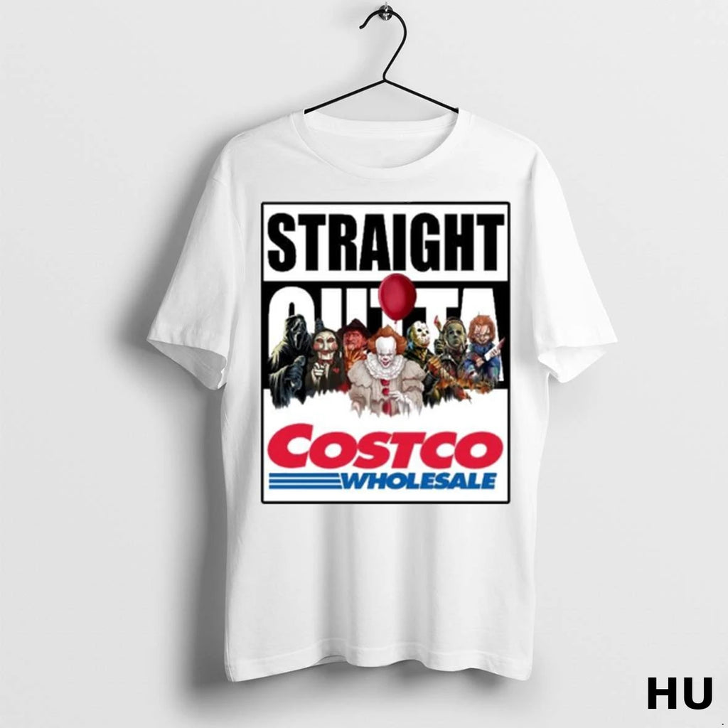 Officials Horror Characters X Costco Wholesale Straight Outta Ornaments T Shirt