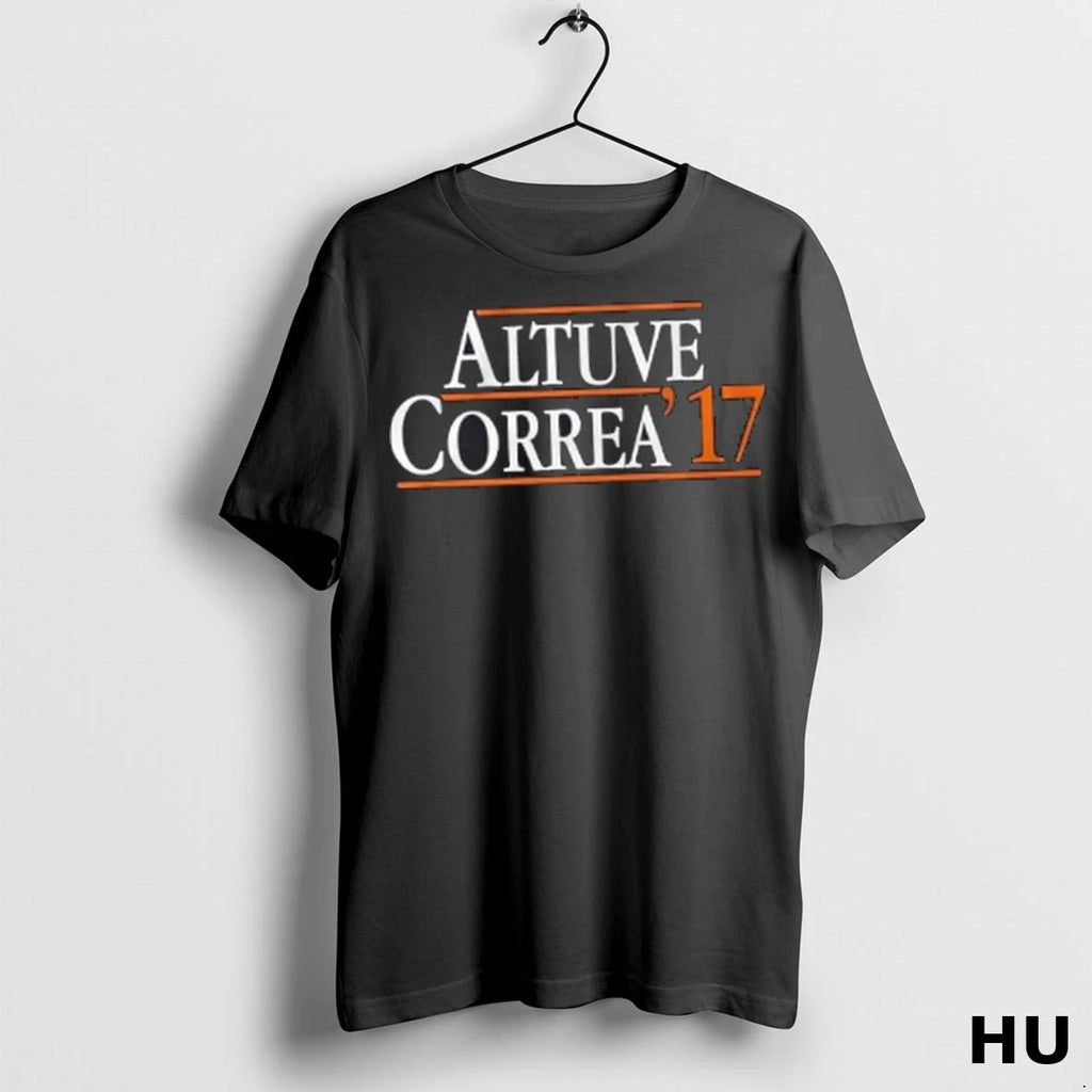 Officials Houston Astros Baseball Altuve Correa 17 T Shirt
