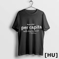 Officials How Did Per Capita Help Charlie Kirk T Shirt