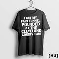 Officials I Got My Fart Tunnel Pounded At The Cleveland County Fair T Shirt