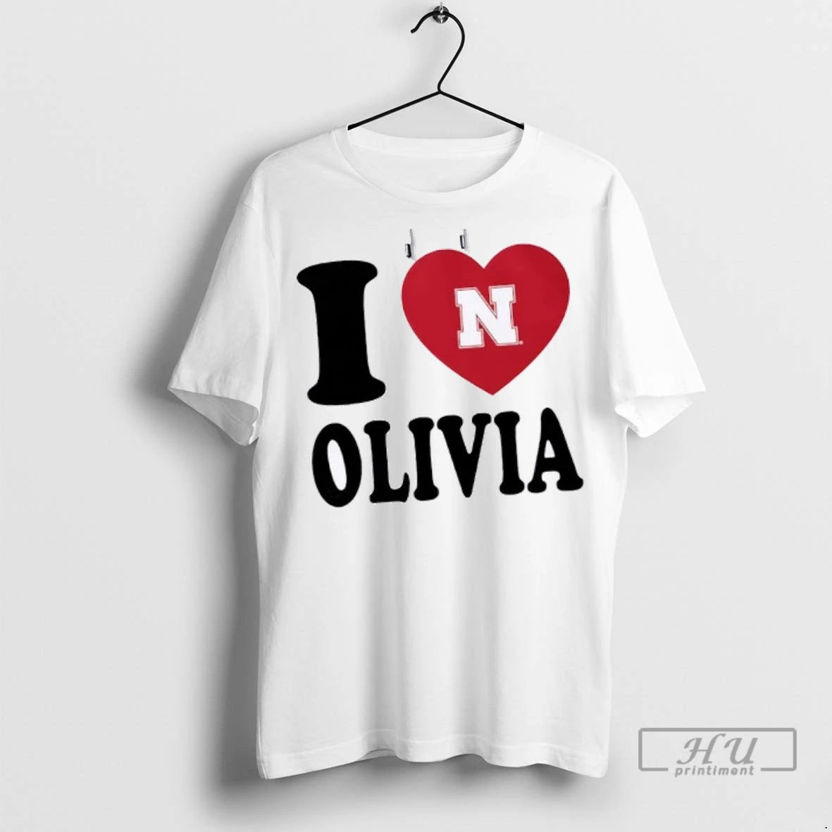 Officials I Heart Olivia Mauch Nebraska Womens Volleyball T Shirt
