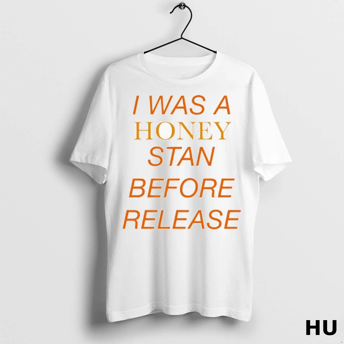 Officials I Was A Honey Stan Before Release Ladies T Shirt