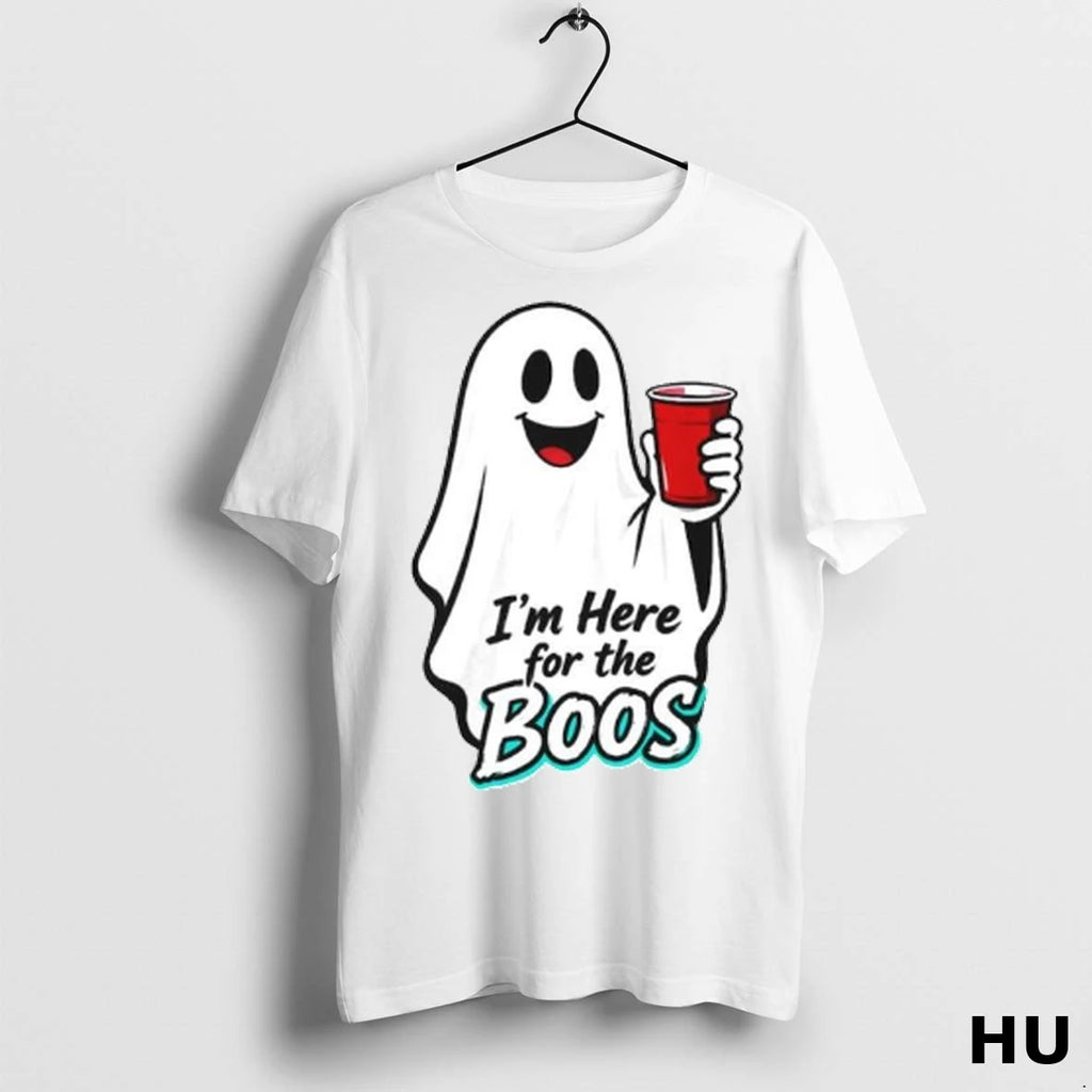 Officials Im Here For The Boos Ornaments T Shirt