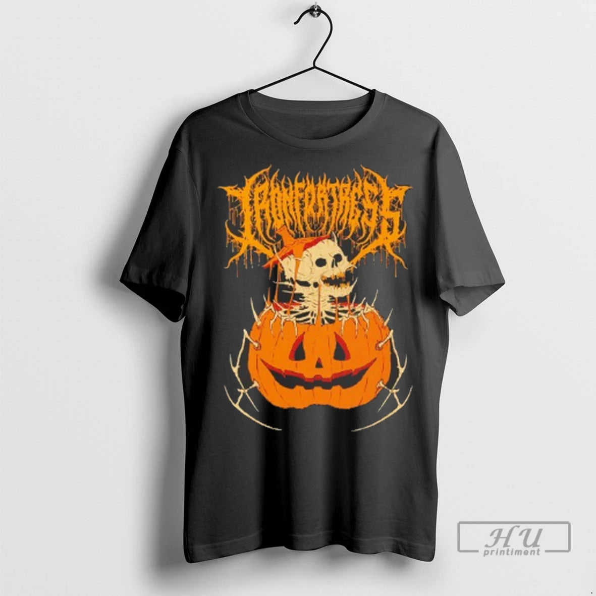 Officials Iron Fortress Records Halloween 2025 T Shirt
