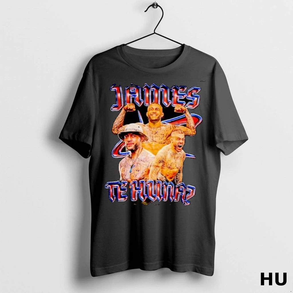 Officials James Te Huna Hunaz Ufc Chiampions Graphic Ornaments T Shirt