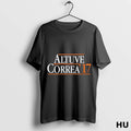 Officials Jose Altuve And Carlos Correa 17 Houston Astros Mlb Ornaments T Shirt
