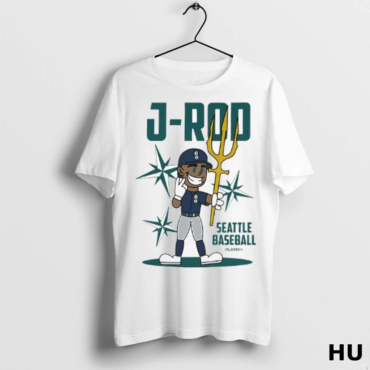 Officials Julio Rodriguez Seattle Mariners Baseball Player Ladies T Shirt
